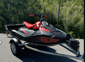 Sea Doo Spark Trixx stulen i Rönninge, Stockholm