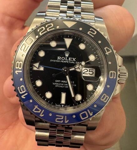 Polisen söker information om en Rolex GMT-Master II